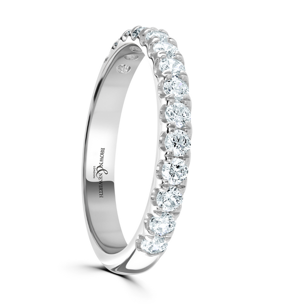 Brown & Newirth Diamond Set Wedding Ring